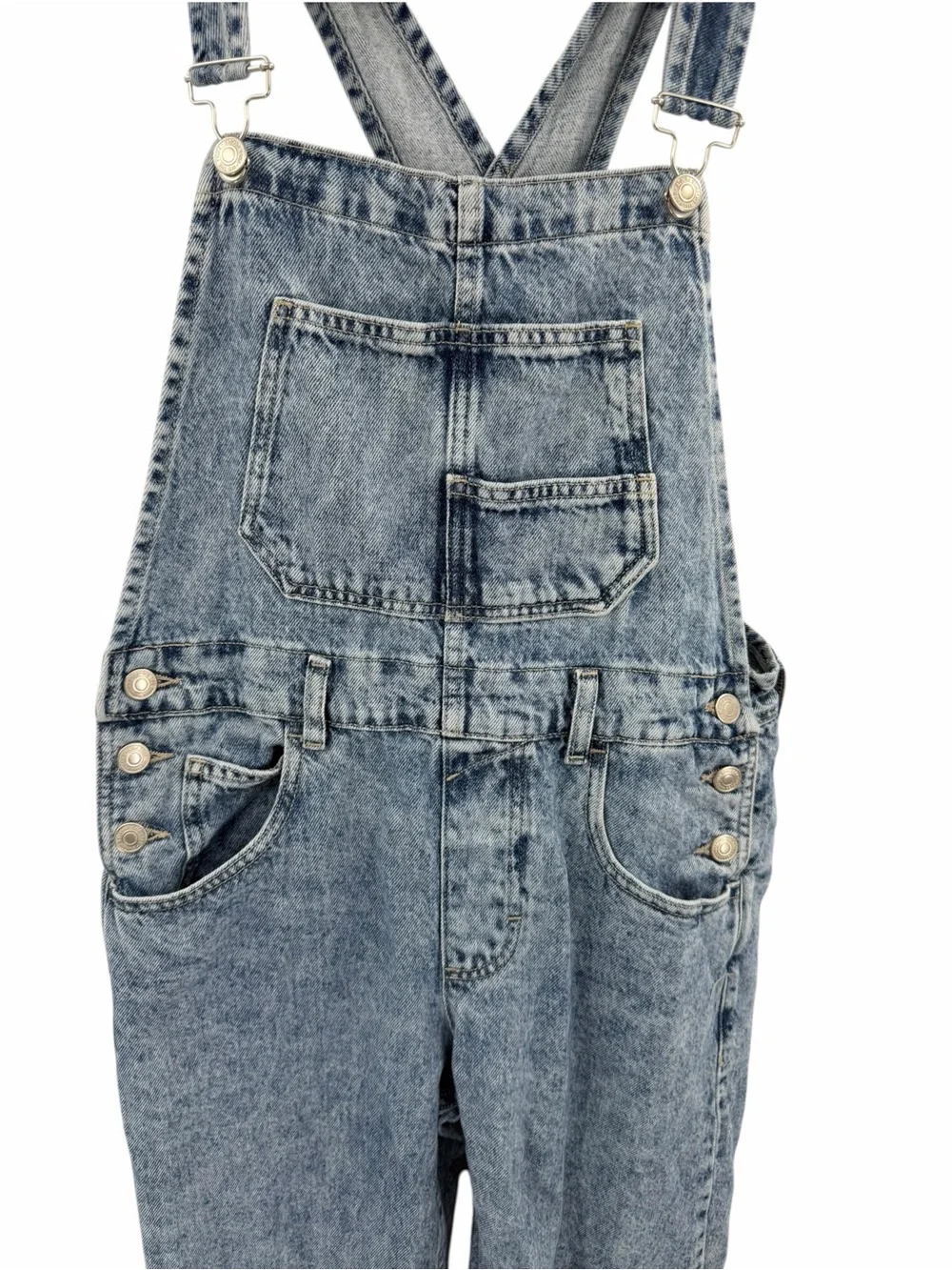 We The Free Free People Ziggy Denim Overall in Powder Blue Size XS